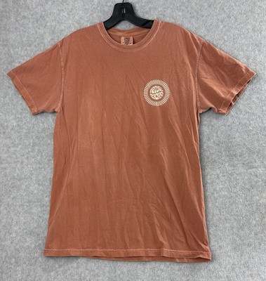 Comfort Colors T Shirt Men s Med Orange Graphic Print Nature Backs Sublime Nova