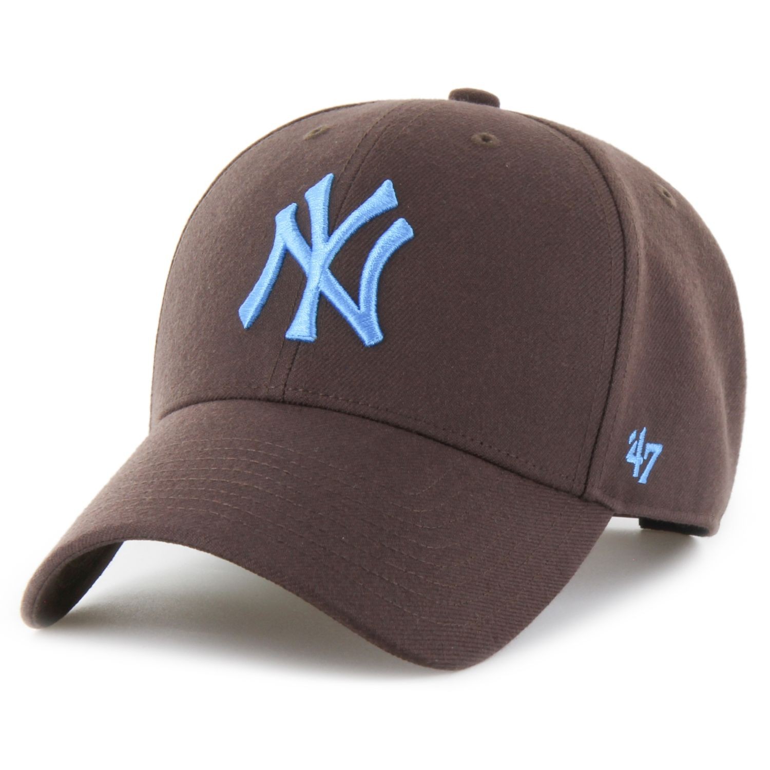 APL Cappellino snapback 47 marca MLB New York Yankees marrone