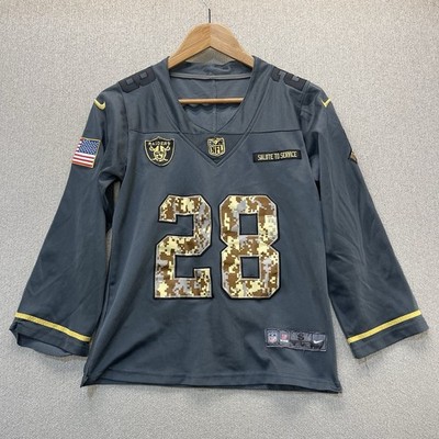 レイダース　Salute to Service Jersey Youth M Nike Oakland Raiders Salute To Service Jersey Youth Small NFL Las