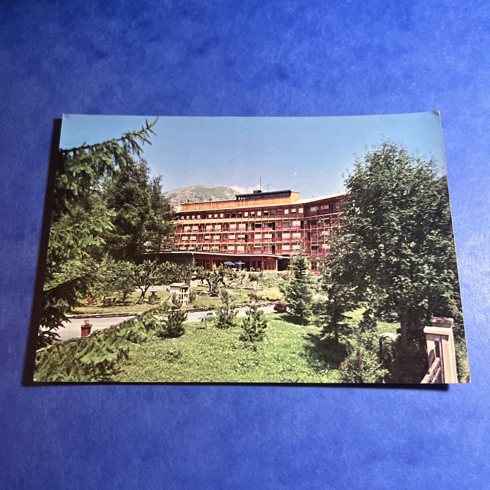 BARDONECCHIA TORINO RIKY GRAND HOTEL - CARTOLINA A COLORI VINTAGE COLLEZIONE