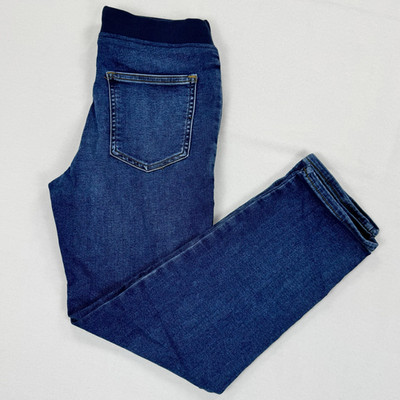 J. Crew Crewcuts Kids New Fit Drawstring Stretch Jean Size 12 Blue 