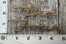 1955 1956 Packard Ornament Side Trim Lettering The Four Hundred 400 Oem