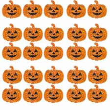 Halloween Stickers Pumpkin Trick or Treat Party Bag Crafts Kids easy stick Label