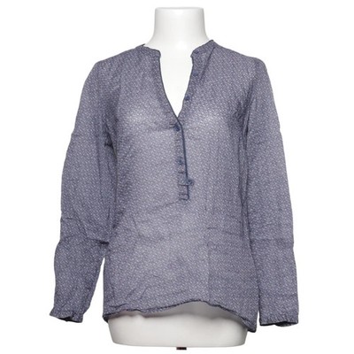 Custommade, Bluse, Größe: 38, Blau/Mehrfarbig, Baumwolle, Print, Damen #dnW