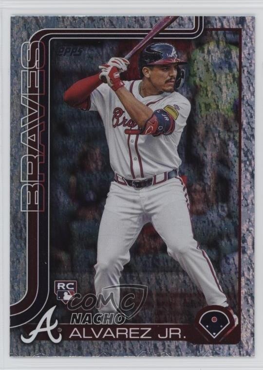 2025 Topps Series 1 Holo Foil Nacho Alvarez Jr #223 1k9t