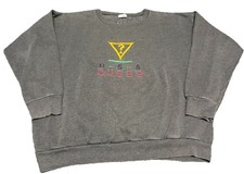 Vintage 80s 90s Guess Embroidered Crewneck Large