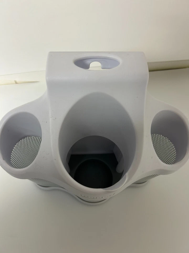 Polder Style Station Curling Iron Hair Dryer Holder Caddy Organizer - Image 3 of 4