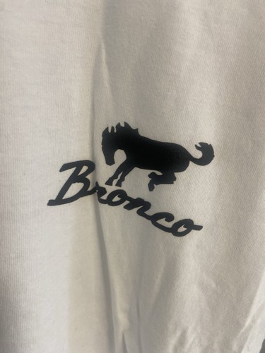 Camiseta para hombre Ford Bronco blanca etiqueta menos - talla M - nueva sin etiquetas - Imagen 10 de 10