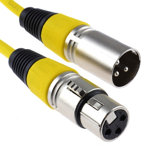 Microphone Speaker Lead Mic Cable / XLR Patch Lead Balanced Male to Female Plugs - Picture 31 of 40