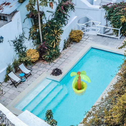 5 PCS Aufblasbarer Kokosnuss-Eiskübel Pool-Party Kokospalme Kleiner - Bild 9 von 12