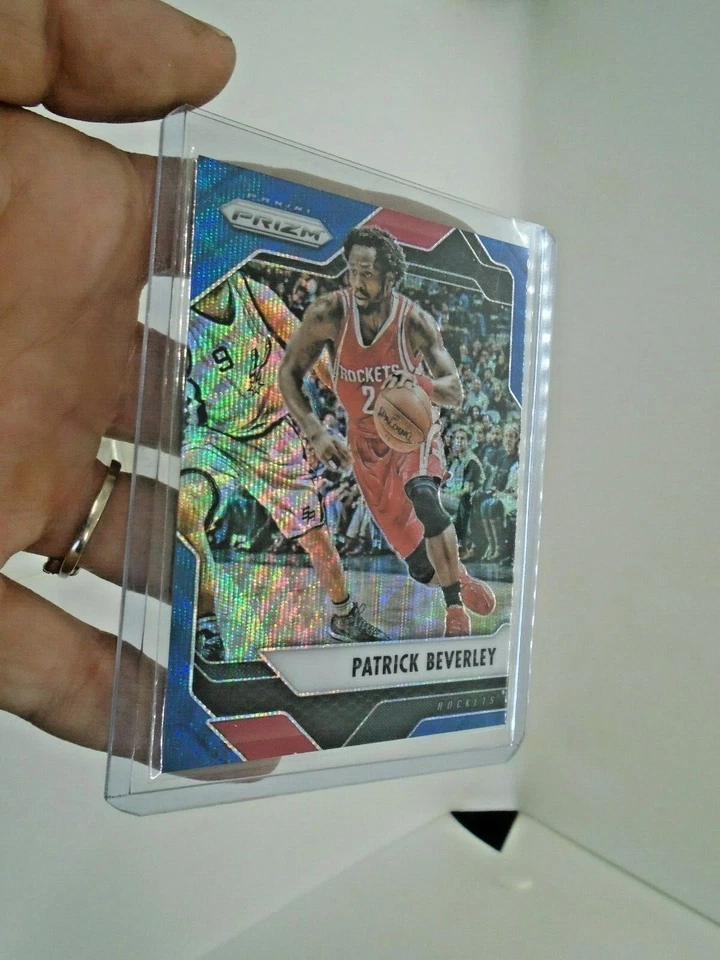 2016-17 PANINI PRIZM #223 PATRICK BEVERLEY BLUE WAVE PRIZM 24 /99 - Image 2 of 4