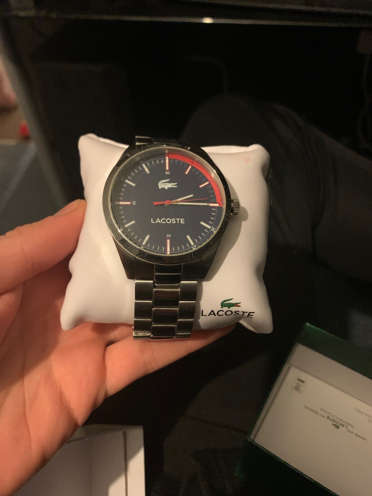 mens lacoste watches argos