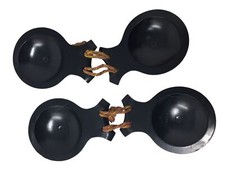 Vintage Black Spanish Castanets 2 