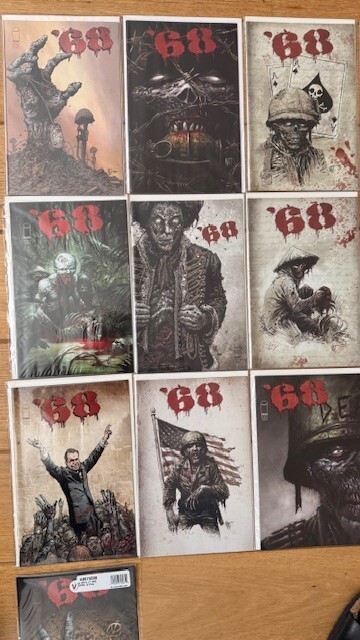 68 Image comics Zombie Jungle Jim complete set of all variant