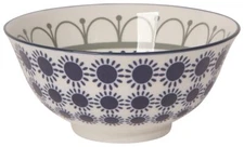 NOW DESIGNS Black Navy Sun Bowl, 1 EA,Bowls