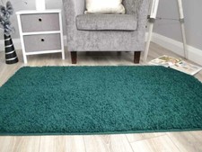 Green Rug Forest Jade Thick Fluffy Machine Washable Soft Plain Floor Mats Cheap