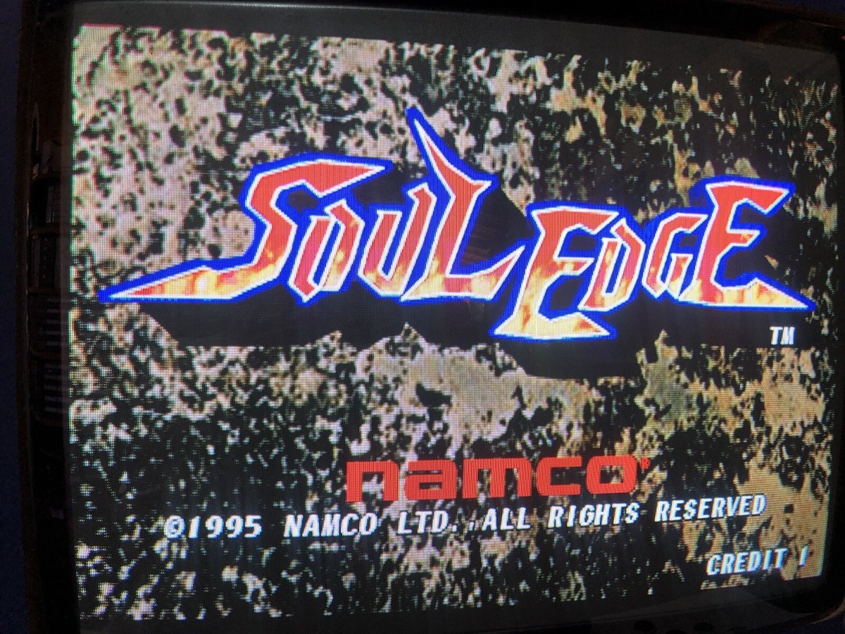 SOUL EDGE Namco Classic Arcade Pcb Board 1995 Working Fine | eBay