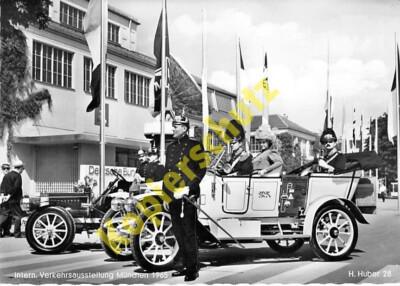 München AK Verkehrsausstellung 1965 Oldtimer Maximumkarte AK Stempel 