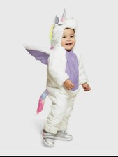 NWOT Baby Unicorn Halloween Costume Plush Infant 6-12 Months Hyde and EEK