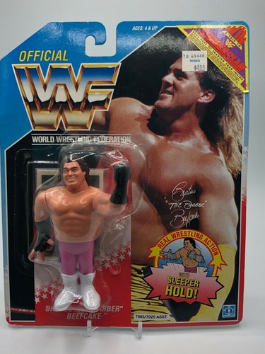 1990 WWF Hasbro Series 1 Brutus The Barber Beefcak...