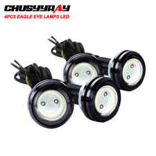 White Dc 12v 15w Eagle Eye Led Daytime Running Drl Backup Light Car Auto Lamp