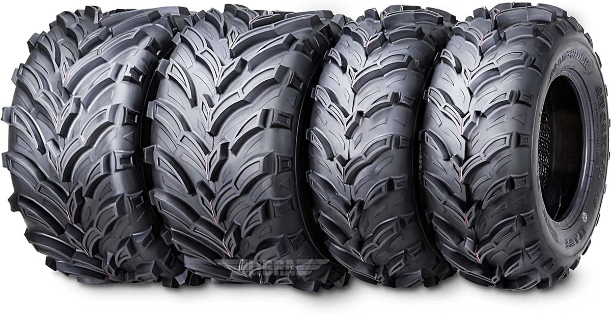 4PC ATV Tires 22x7-11 22x10-9 6PR For Honda Recon 250 Suzuki Ozark