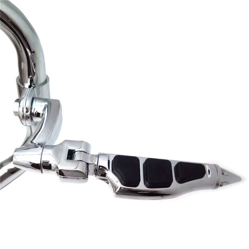 1.25" Arched Stiletto Spike FootPeg For Honda VLX600 DLX600 Shadow 600 VT600 — 第 2/4 张图片