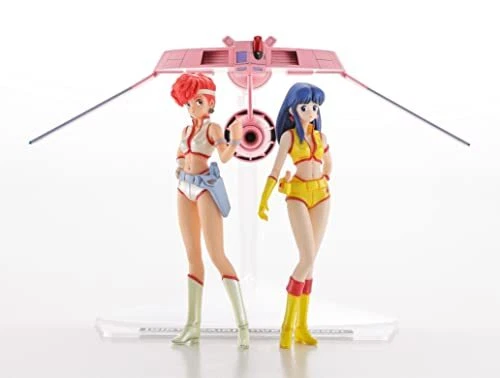 Hasegawa Series Dirty Pair Kei & Yuri w/Lovely Angel 1/20 Plastic Model kit CW24 - Image 3 of 4