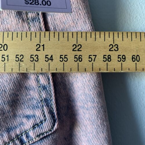 Jeans Wild Fable 16 rosa lavaggio anni 90 relaxed dritto - Foto 10 di 13