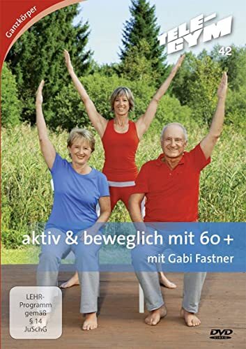 TELE GYM - AKTIV & BEWEGLICH MIT 60+ MIT GABI FASTNER DVD NUOVO