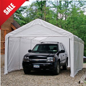 Canopy Enclosure Kit 12x20 Car Port Cover Portable Shelter Carport