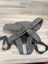 Evenflo Snugli Baby Carrier Sling Adjustable Soft Shell Grey White Brown Kangaro