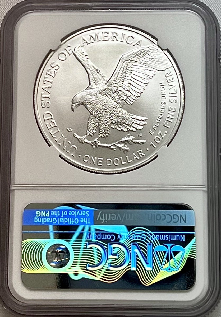2023 U.S. Invention Series Video Game Console Silver Eagle NGC MS