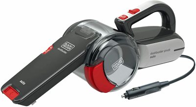 BLACK&DECKER Car Vacuum Cleaner Pipette Auto 2PV1200AV-JP