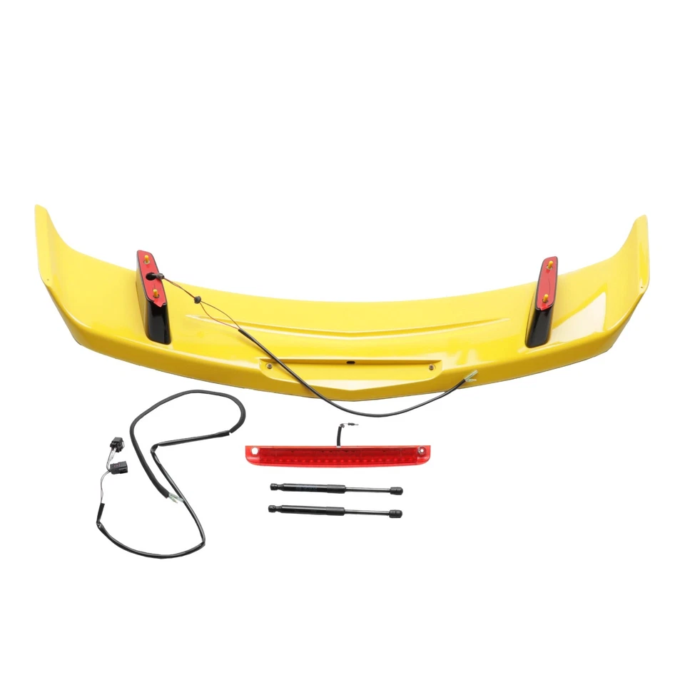 Chevrolet Camaro GM 2012 genuino equipamiento de alerón de extremo compartimento amarillo 22814776 Foto 2 de 4