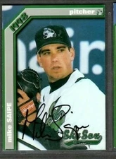 1998 #28 Mike Saipe Sky Sox  Baseball Card Signed Autograph