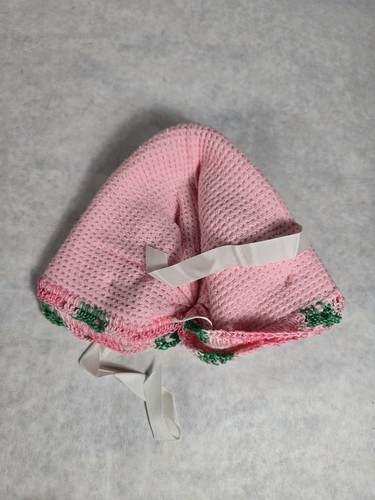 Vintage Baby Clothes Theme Kitchen Dish CLoth Rag Set 1950's Poem Gift Shower - Picture 6 of 7