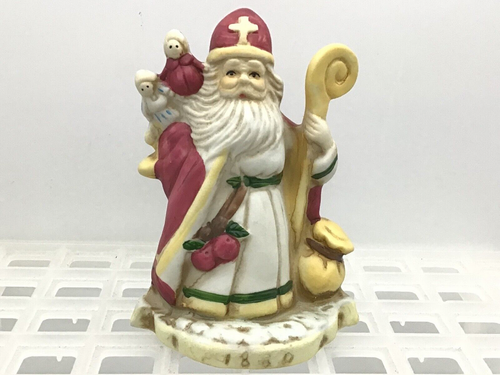 1990 RSVP Santa Through the Years Collection 1880 Ceramic Figurine Vintage - Picture 7 of 7