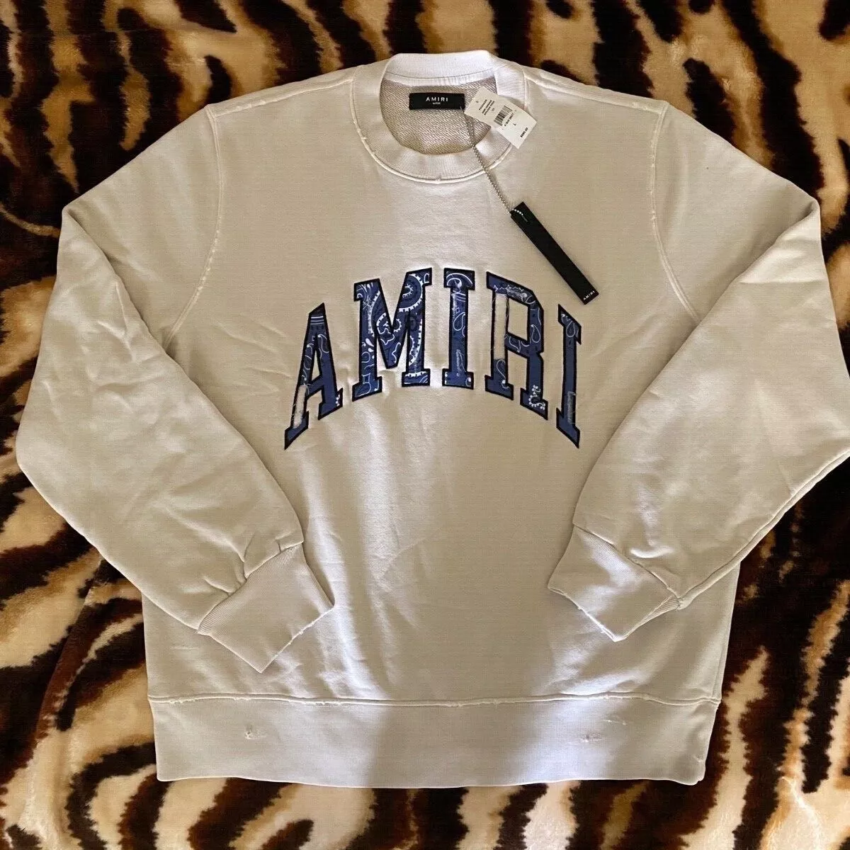 AMIRI, Shirts, Amiri White New Model Hoodie