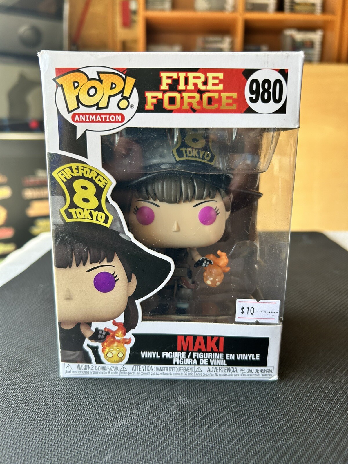 Sale Funko Pop! Animation Fire Force Maki #980 Vinyl Figure