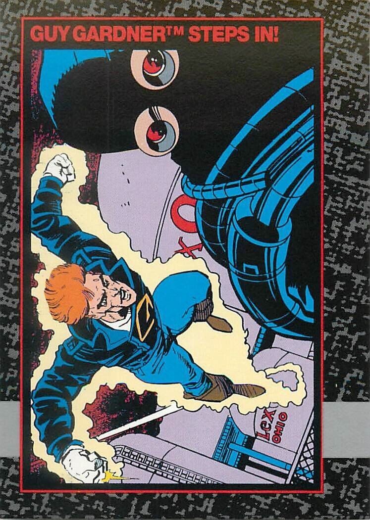 DC Comics Doomsday: The Death of Superman Cards - 1992 - Guy DC Comics Doomsday: The Death of Superman Cards - 1992 - Guy