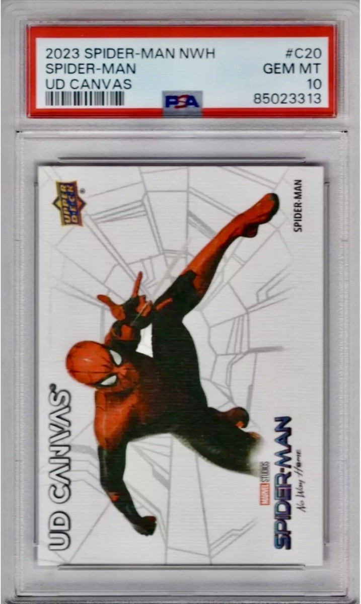 2023 Upper Deck Marvel Spider-Man No Way Home Canvas #C20 PSA 10