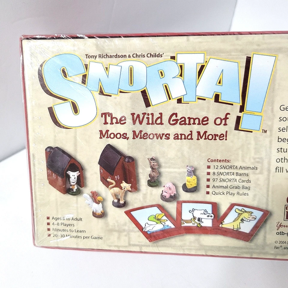 SNORTA! The Wild Game of Moos, Meows & More! (2004) NEW SEALED - Image 3 of 4