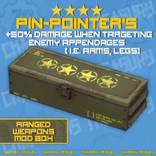 FALLOUT 76 PC ⭐⭐⭐⭐ PIN-POINTER'S LEGENDARY RAID MOD BOX