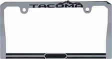 Chroma Graphics 042592 For Toyota Tacoma Chrome Metal License Plate Frame