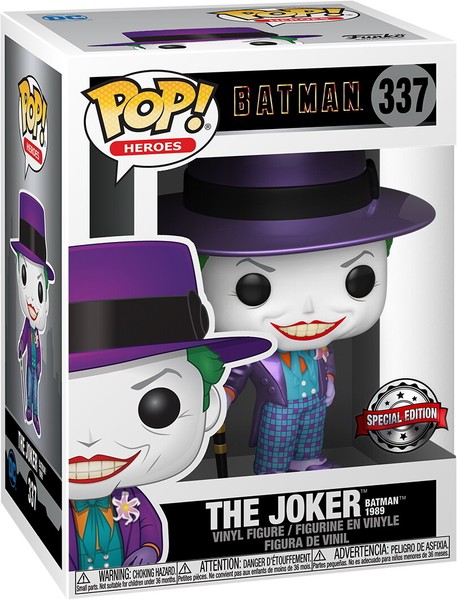 Batman - The Joker Batman 1989 337 Special Edition - Funko Pop! - Vinyl Figur-image