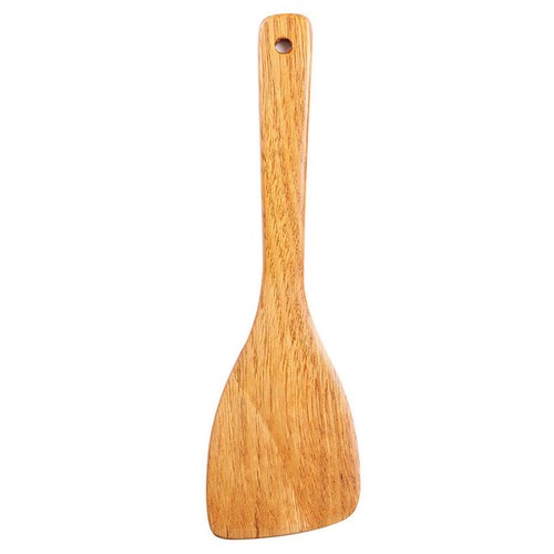 4 Pc Wooden Spoon Spatula Bamboo Set Kitchen Utensil Cooking Mix Non-Stick Tools - Picture 4 of 11
