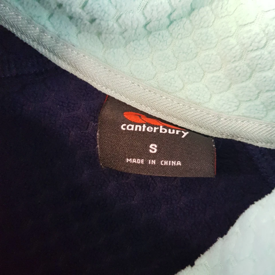 Canterbury Ireland Mens Tracksuit Set Small Blue Track Jacket Bottoms Rugby IRFU — 第 4/4 张图片