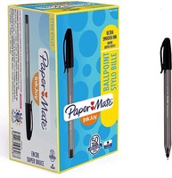Paper Mate Inkjoy 100 Kugelschreiber Mit Kappe, Medium 50 StüCk Schwarz