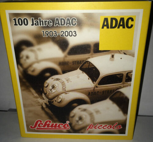 Schuco 05217 Piccolo-Set „100 Jahre ADAC 1903-2003", limitierte Auflage, neu+OVP - Afbeelding 1 van 8